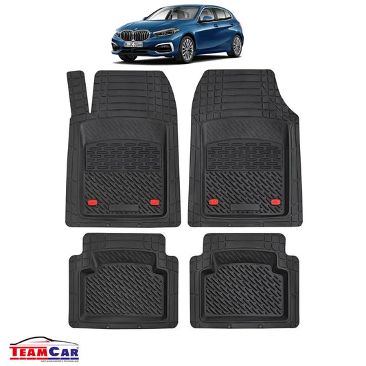 Covorase Auto TeamCar® Tip Tavita Compatibile BMW Seria 1 F40 (2019–prezent) Negru Material Rezistent - 221.ro
