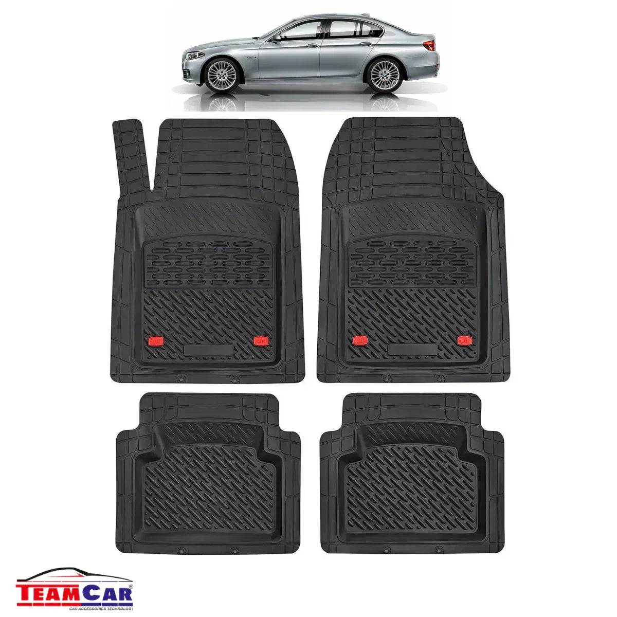 Covorase Auto TeamCar® Tip Tavita Compatibile BMW Seria 5 F10 Sedan (2010–2016) - 221.ro