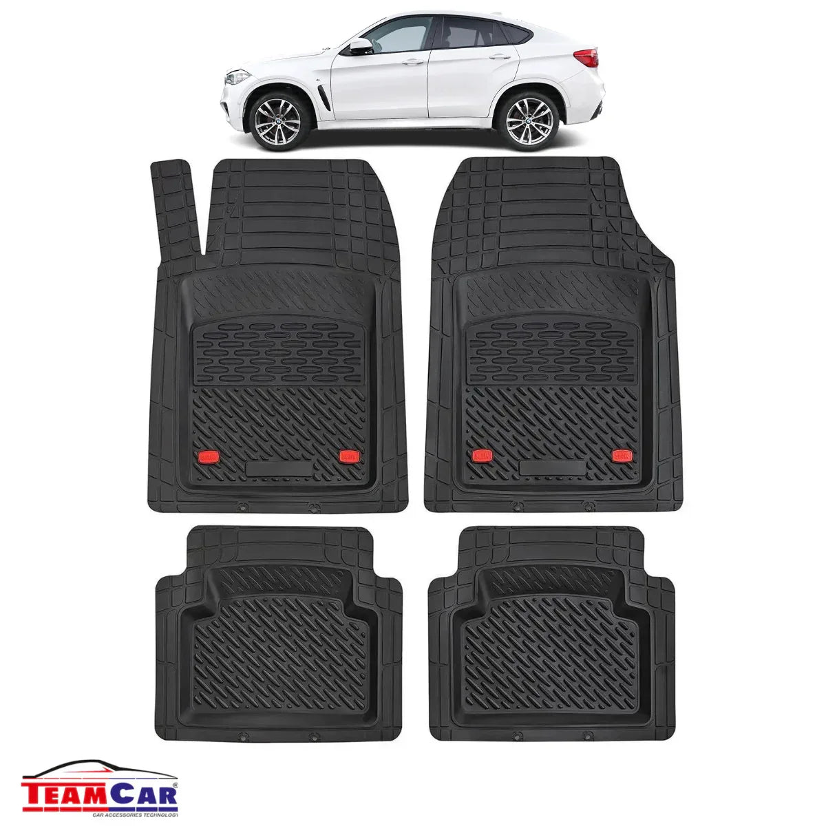 Covorase Auto TeamCar® Tip Tavita Compatibile BMW X6 F16 SUV (2014–2019) - 221.ro