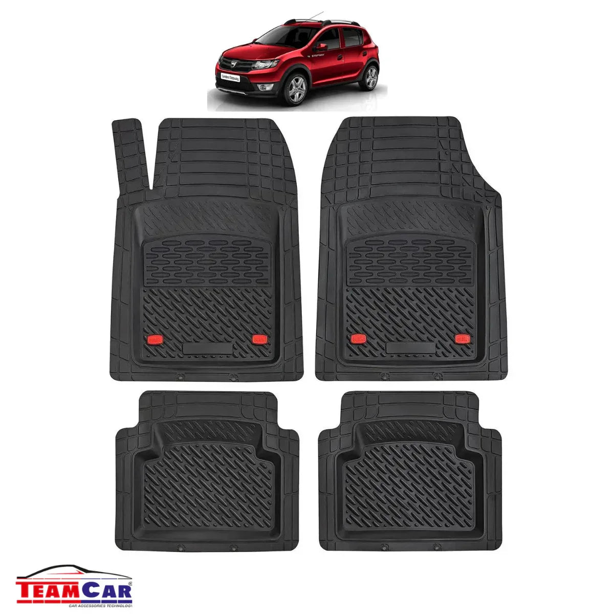 Covorase Auto TeamCar® Tavita Compatibile Dacia Sandero Stepway II (2012–2020) - 221.ro