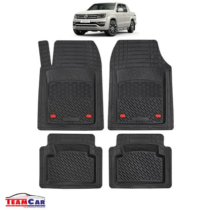 Covorase Auto TeamCar® Tip Tavita Compatibile Volkswagen Amarok 1 (2H) Pickup (2010–2020) - 221.ro