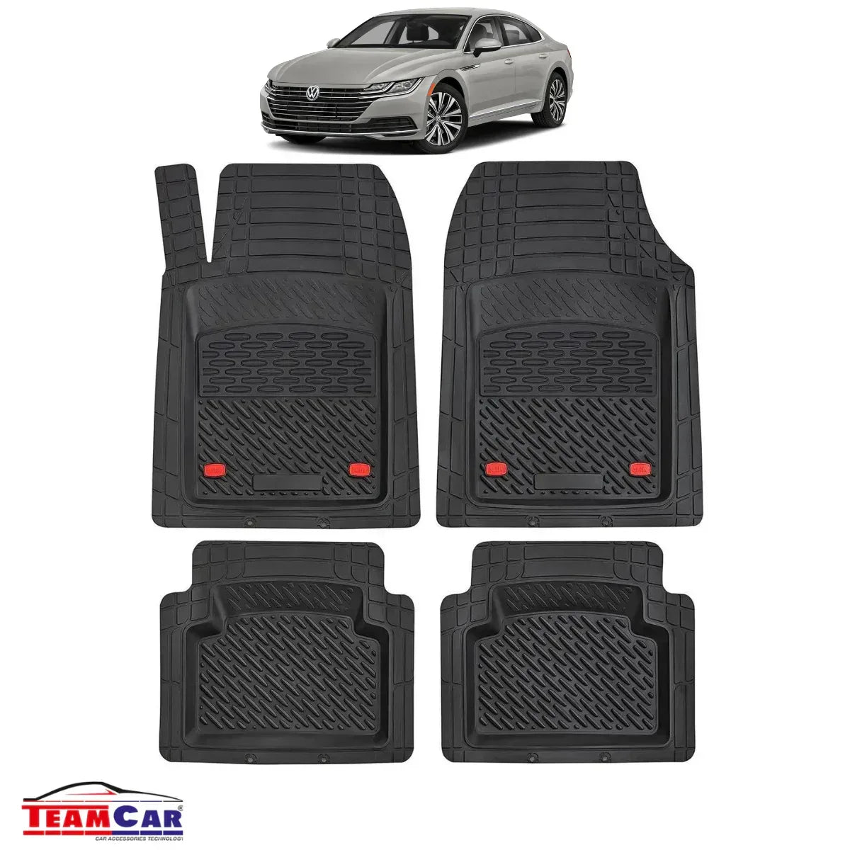 Covorase Auto TeamCar® Tip Tavita Compatibile Volkswagen Arteon 3H Fastback (2017–2024) - 221.ro