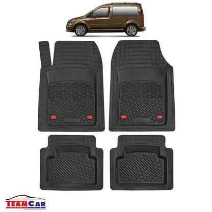 Covorase Auto TeamCar® Tip Tavita Compatibile Volkswagen Caddy 4 (SA) Van, Combi (2015–2020) - 221.ro