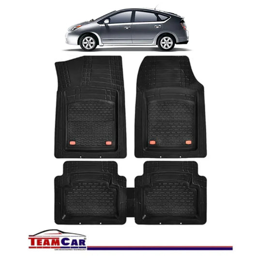 Covorase Auto TeamCar® Tip Tavita Compatibile Toyota Prius II (2003-2009) Negru Material Rezistent - 221.ro