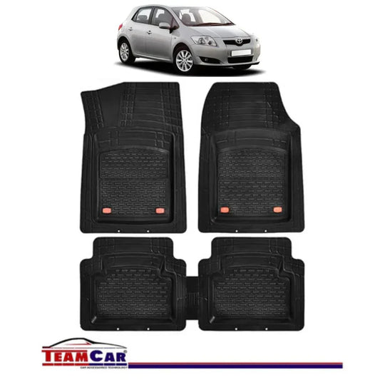 Covorase Auto TeamCar® Tip Tavita Compatibile Toyota Auris (2006–2012) Negru Material Rezistent - 221.ro