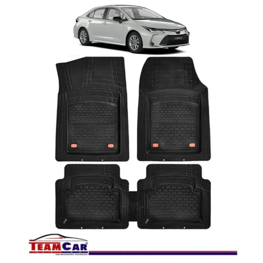 Covorase Auto TeamCar® Tip Tavita Compatibile Toyota Corolla XII (2019+) Negru - 221.ro