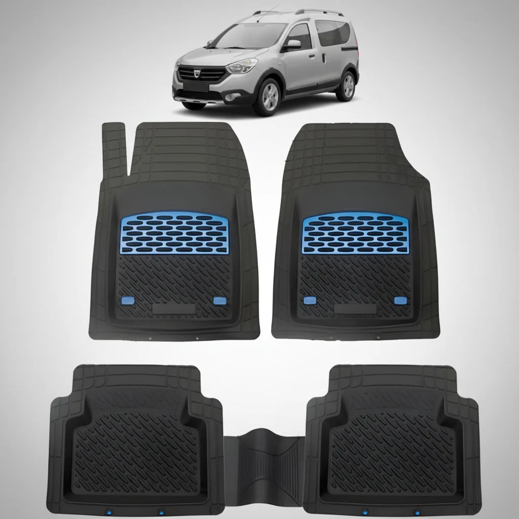 Covorase Tip Tavita Compatibile Dacia Dokker Stepway, Blue