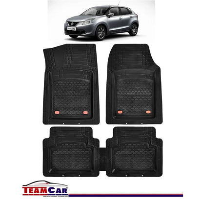 Covorase Auto TeamCar® Tip Tavita Compatibile Suzuki Baleno II (2015–2022) Negru Material Rezistent - 221.ro