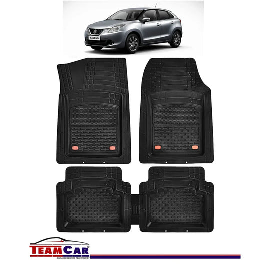 Covorase Auto TeamCar® Tip Tavita Compatibile Suzuki Baleno II (2015–2022) Negru Material Rezistent - 221.ro