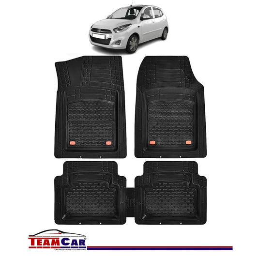 Covorase Auto TeamCar® Hyundai i10 I (2007-2013) - Cauciuc Tip Tavita - 221.ro