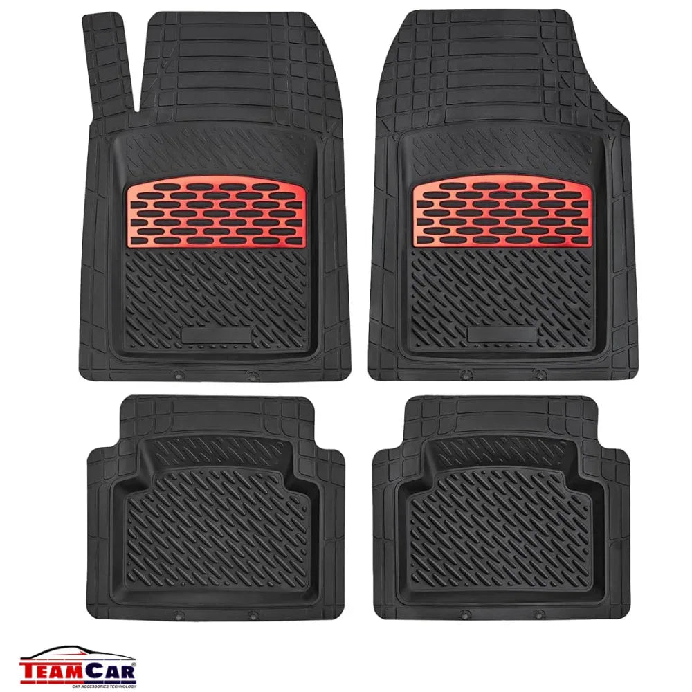 Covorase Auto TeamCar® Tip Tavita Compatibile Opel Crossland (2020–prezent) - Suv, Red - 221.ro