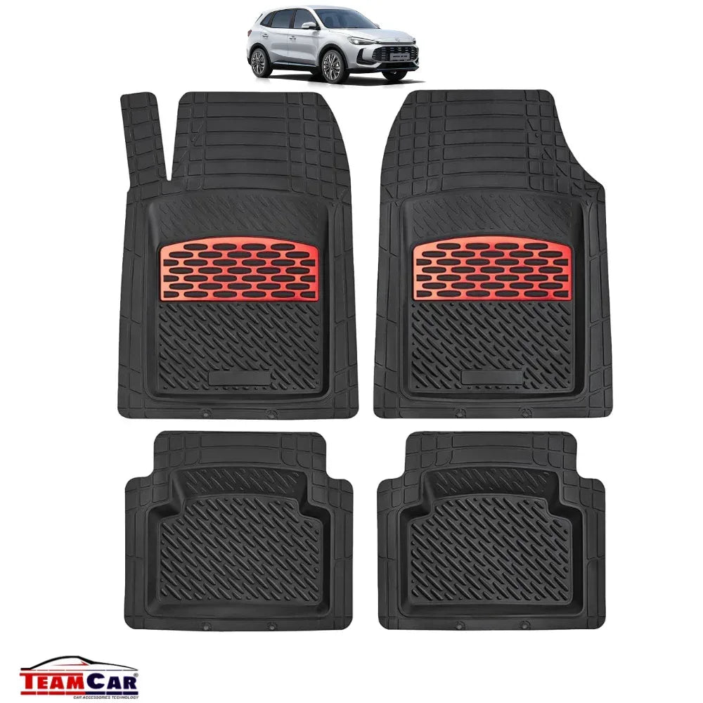 Covorase Auto TeamCar® Tip Tavita Compatibile MG ZS Mk2 SUV (2021–2025) Red - 221.ro