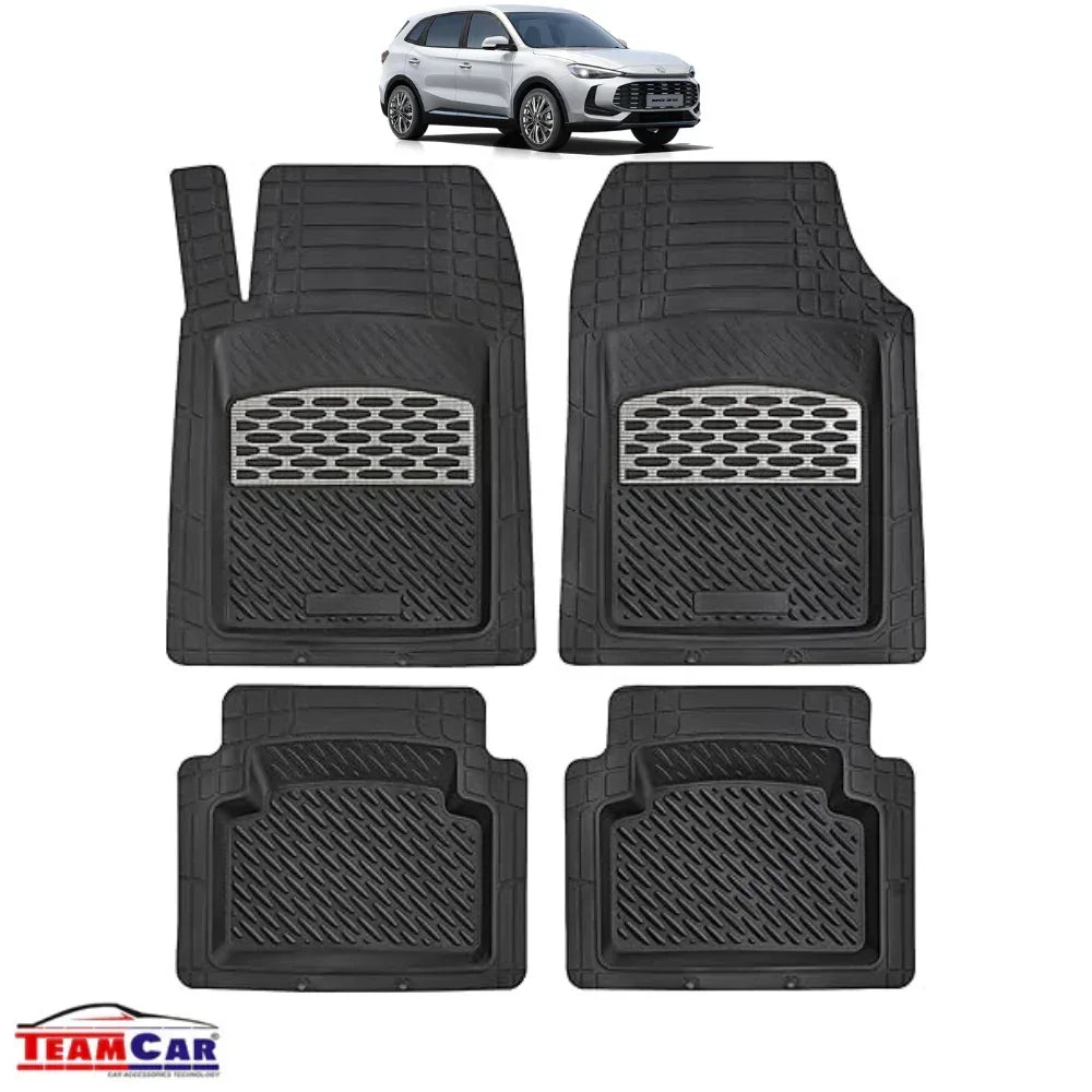 Covorase Auto TeamCar® Tip Tavita Compatibile MG ZS Mk2 SUV (2021–2025) Carbon - 221.ro