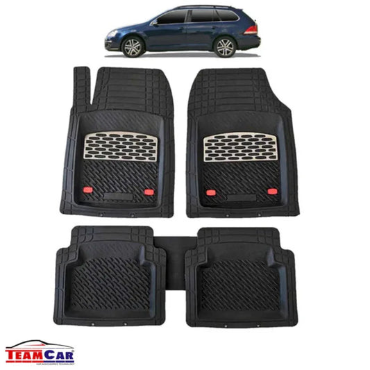 Covorase Auto TeamCar® Tip Tavita Compatibile Volkswagen Golf 5 Variant (2003–2009) Negru antracit - 221.ro