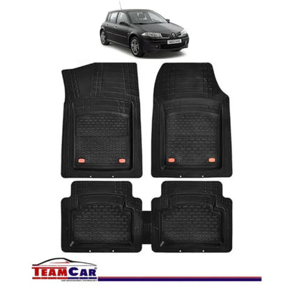 Covorase Auto TeamCar® Tip Tavita Compatibile Renault Megane II Hatchback Facelift (2006-2009) Negru - 221.ro