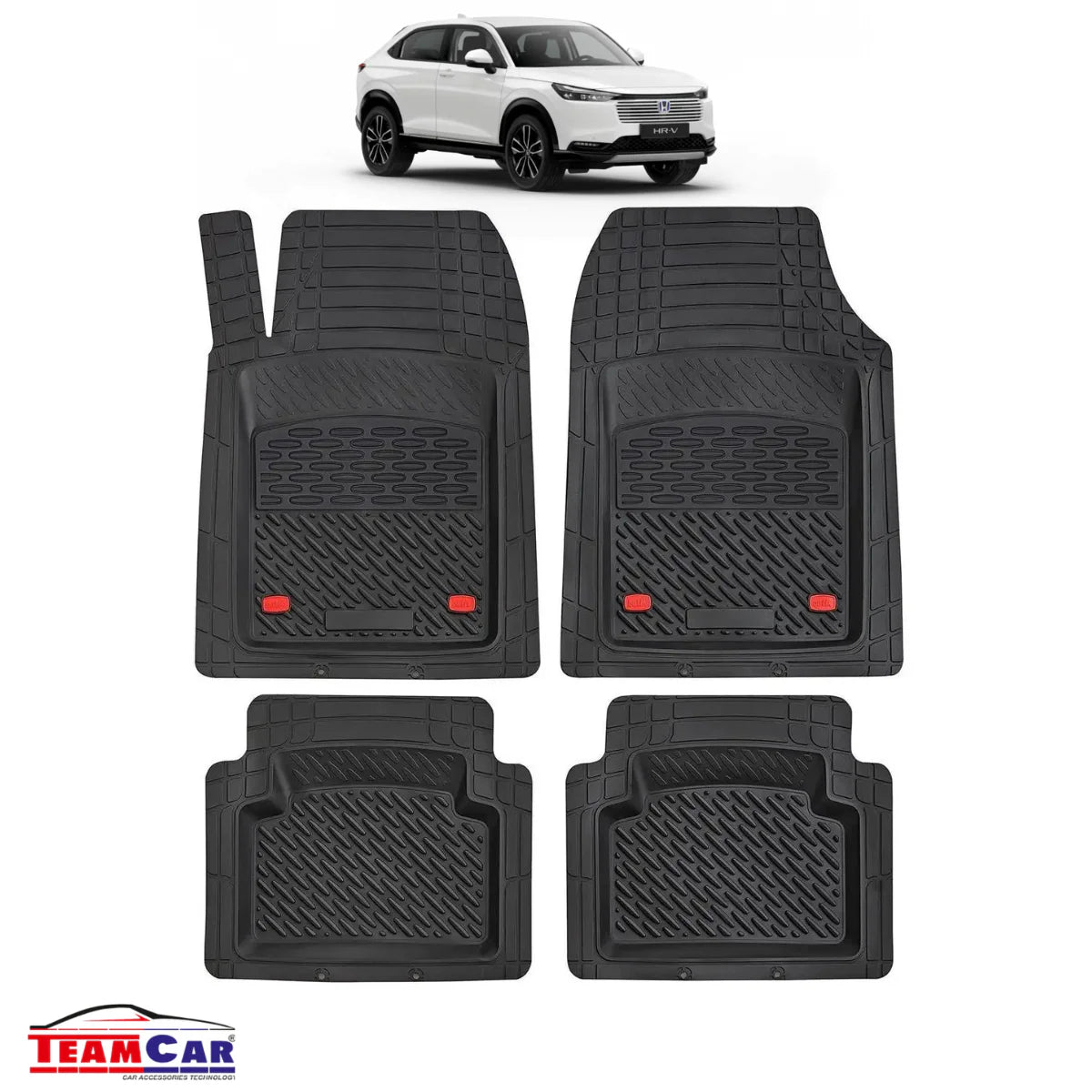 Covorașe Auto TeamCar® Tip Tăviță Compatibile Honda HR-V 3 (2021–prezent) - Suv