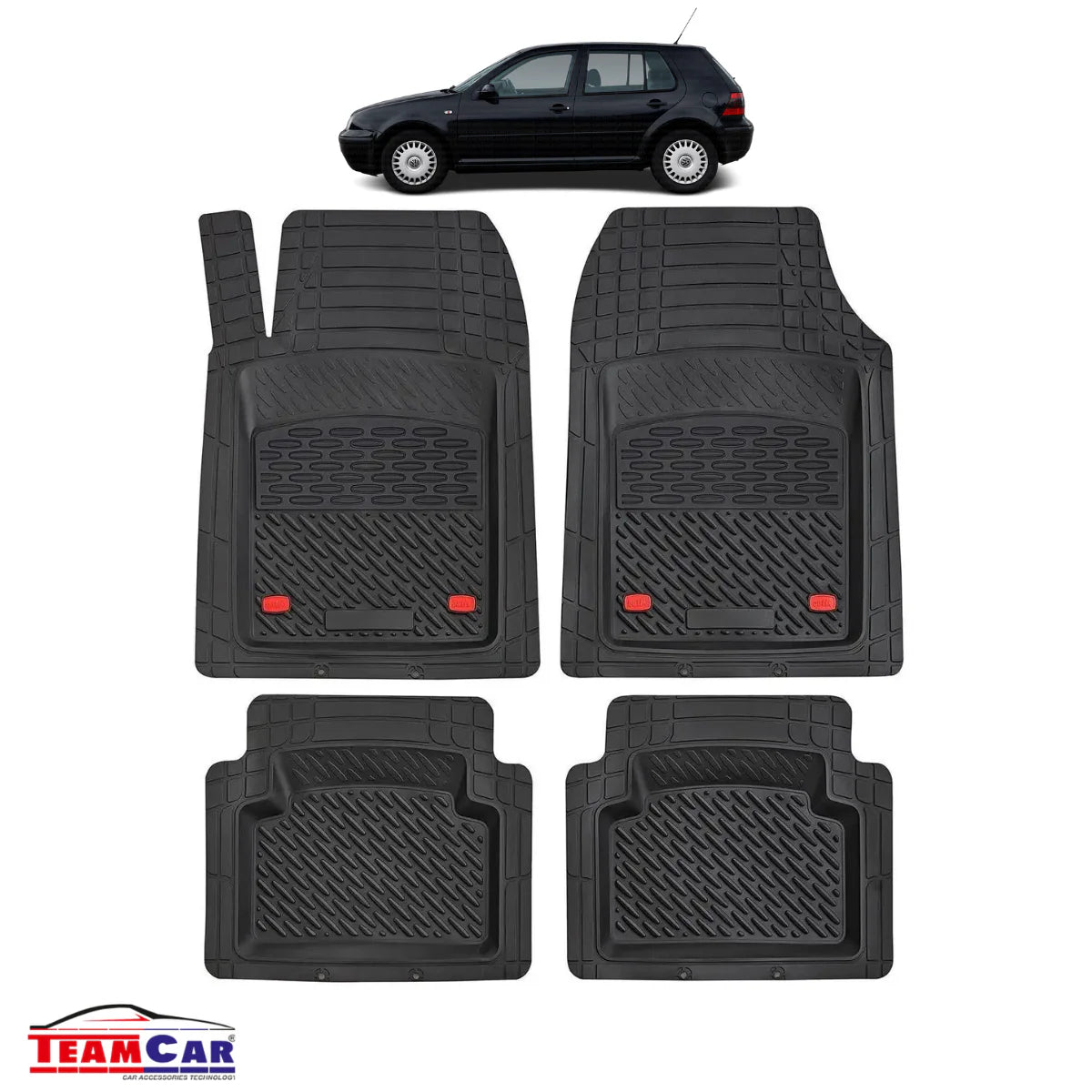 Covorașe Auto TeamCar® Tip Tăviță Compatibile Volkswagen Golf IV (1997–2004) - Hatchback