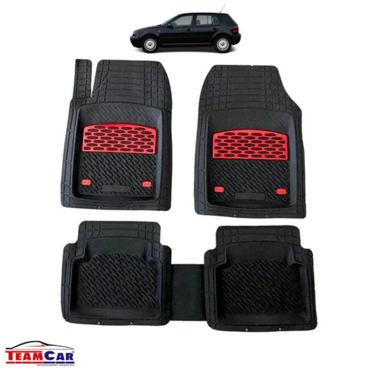 Covorașe Auto TeamCar® Tip Tăviță Compatibile Volkswagen Golf IV (1997–2004) - Hatchback, Negru intens - 221.ro