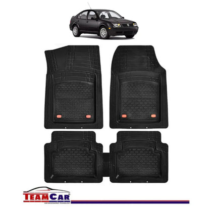Covorașe Auto TeamCar® Tip Tăviță Compatibile Volkswagen Jetta IV (1999–2005) - Sedan
