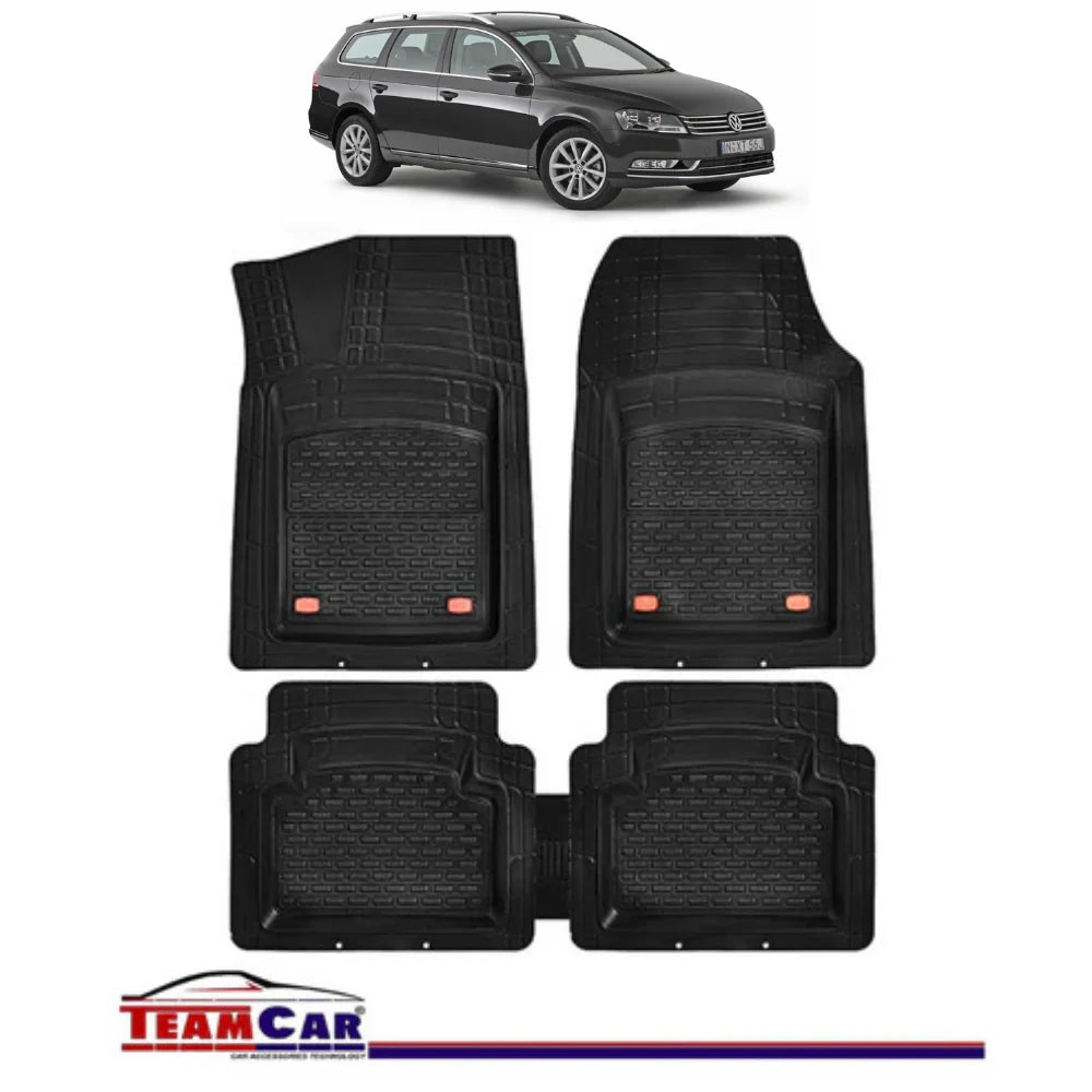 Covorașe Auto TeamCar® Tip Tăviță Compatibile Volkswagen Passat B7 (2010–2014) - Combi