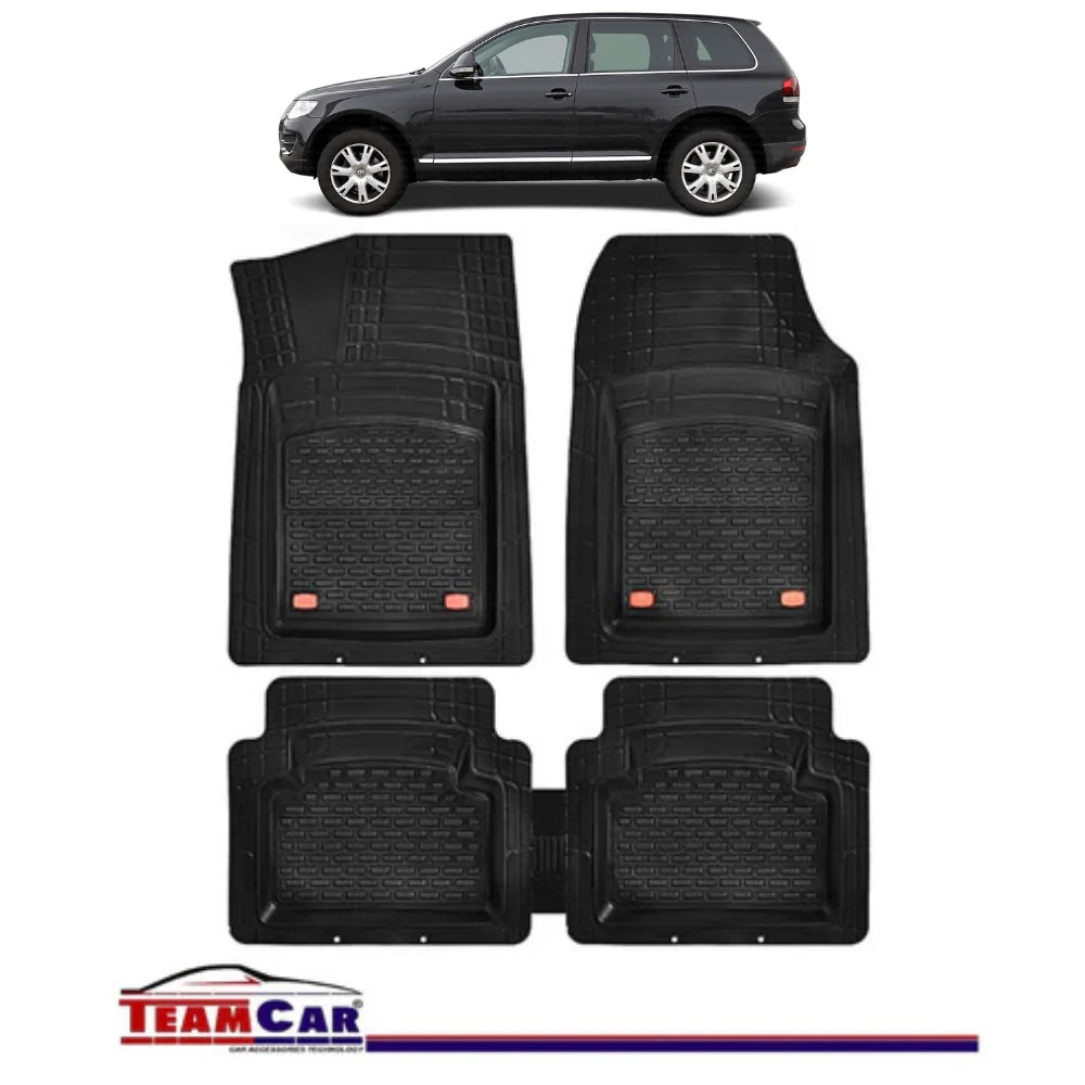 Covorașe Auto TeamCar® Tip Tăviță Compatibile Volkswagen Touareg I (2002–2010) - Suv