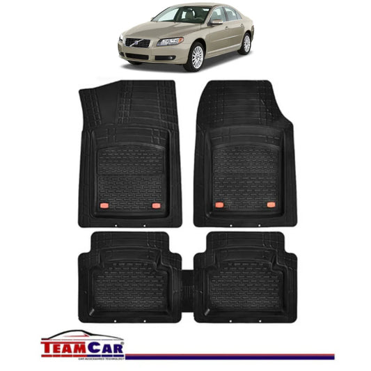 Covorașe Auto TeamCar® Tip Tăviță Compatibile Volvo S80 Mk2 (2006–2016) - Sedan