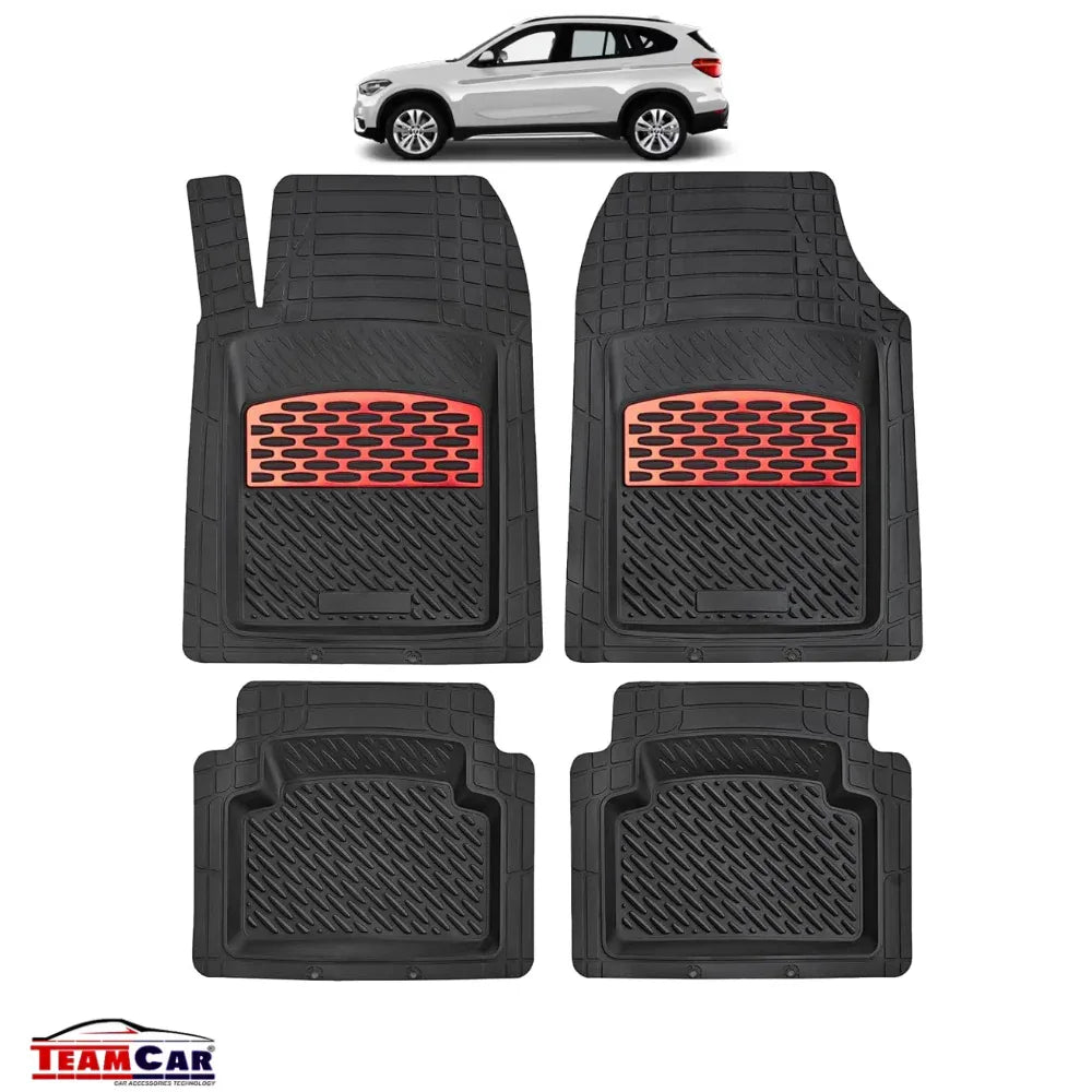 Covorase Auto TeamCar® Tip Tavita Compatibile BMW X1 E84 SUV (2009–2015) Red - 221.ro