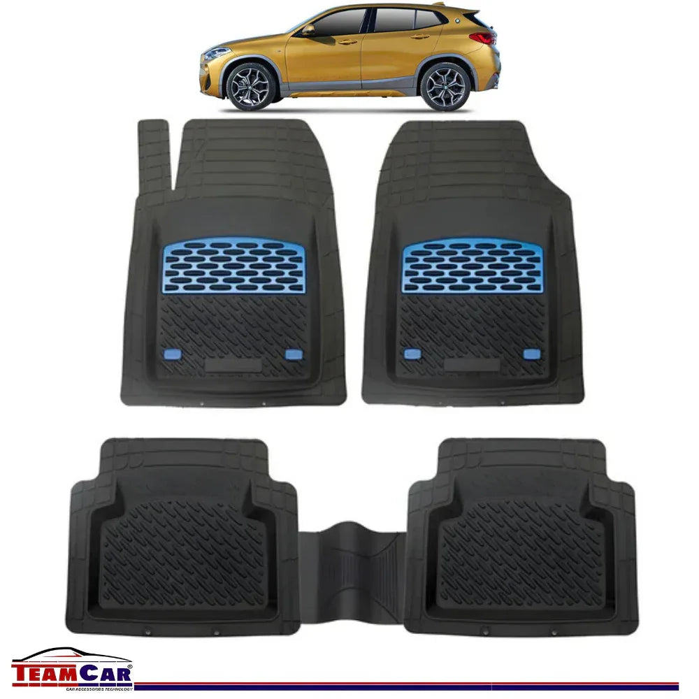 Covorase Auto TeamCar® Tip Tavita Compatibile BMW X2 F39 (2017–2024) Blue - 221.ro