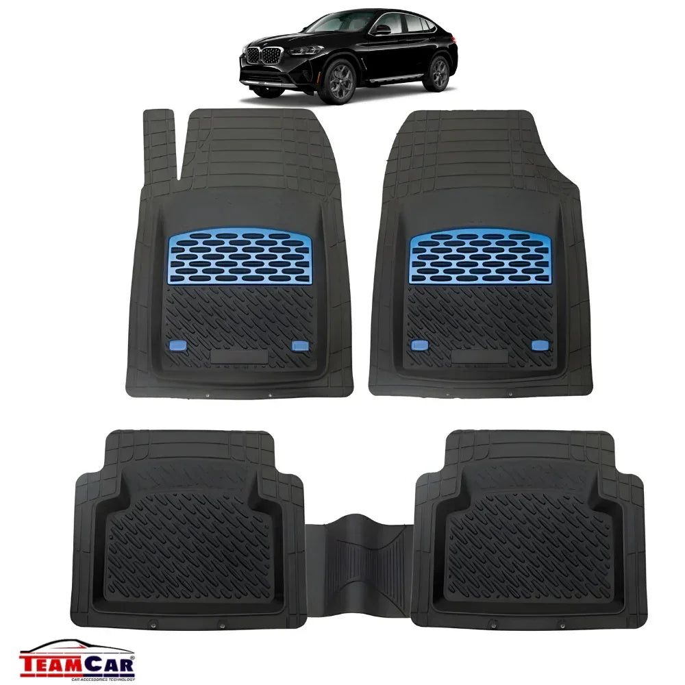 Covorase Auto TeamCar®Tip Tavita Compatibile BMW X4 G02 (2018–2025) Blue - 221.ro