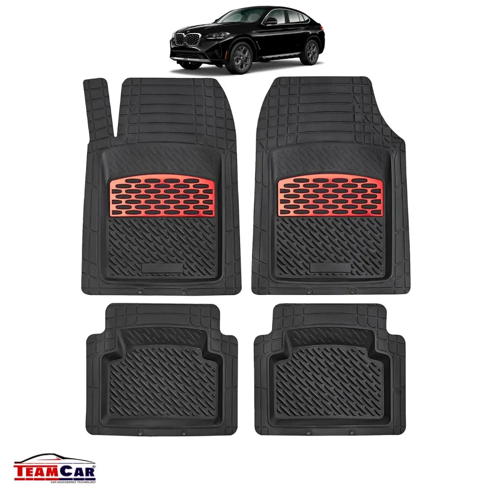 Covorase Auto TeamCar®Tip Tavita Compatibile BMW X4 G02 (2018–2025) Red - 221.ro