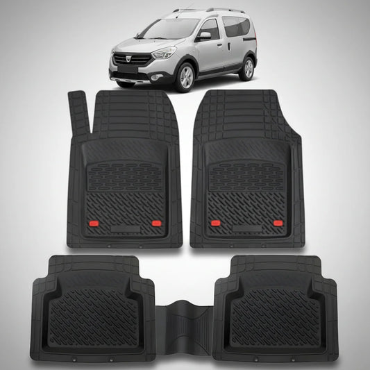 Covorase Tip Tavita Compatibile Dacia Dokker Stepway, Negru