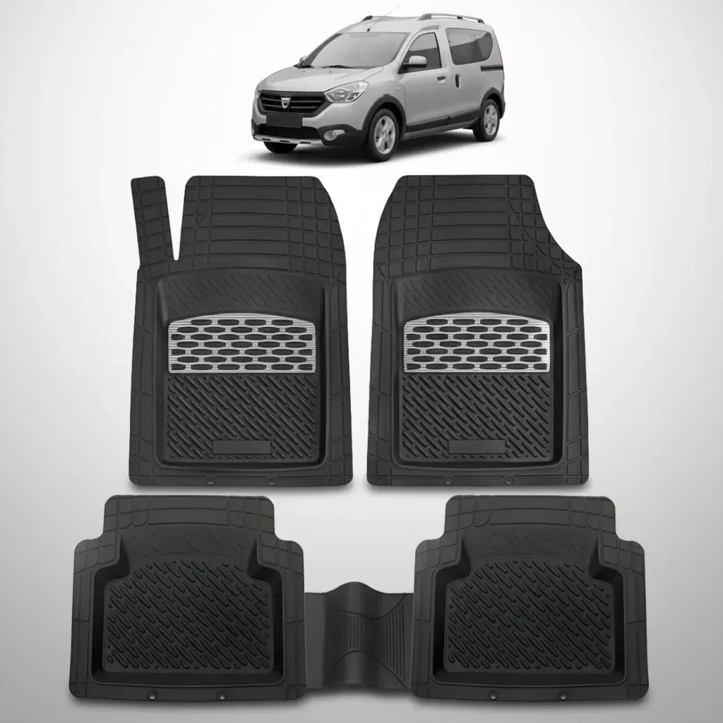 Covorașe Dacia Dokker Stepway Compatibile | Silver Edition – TeamCar®
