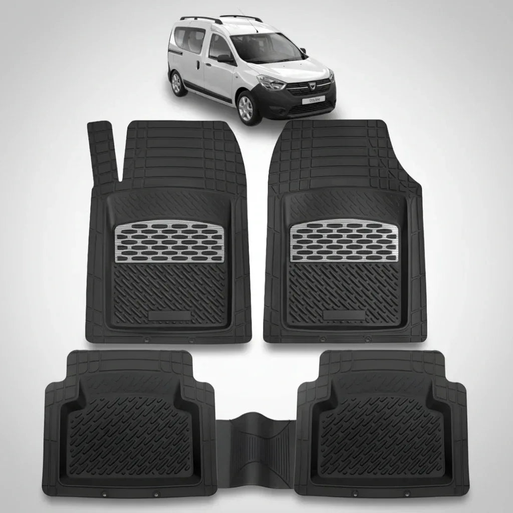 Covorașe Dacia Dokker Compatibile | Silver Edition – TeamCar®
