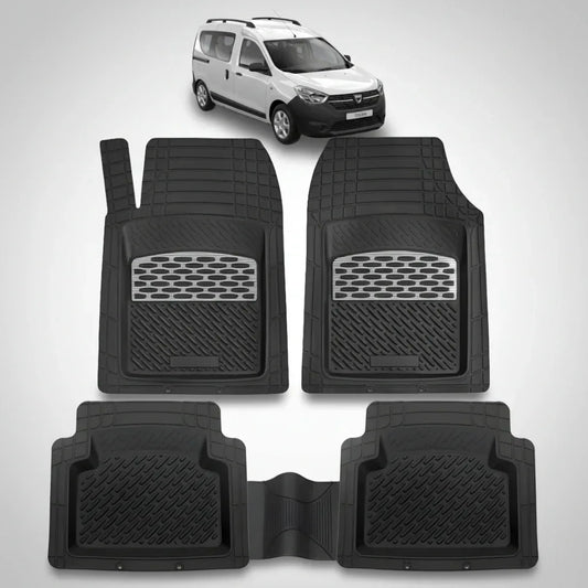 Covorașe Dacia Dokker Compatibile | Silver Edition – TeamCar®
