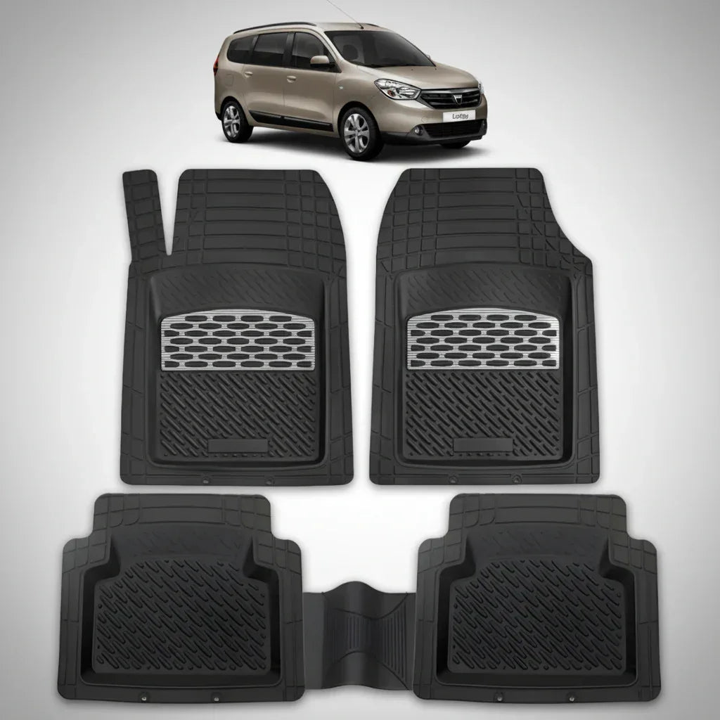 Covorașe Dacia Lodgy Compatibile | Silver Edition – TeamCar®