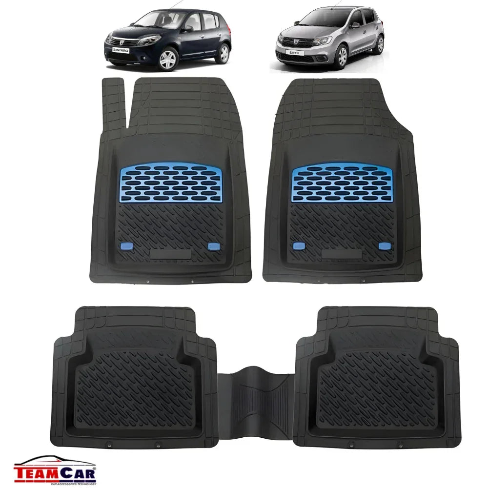 Covorase Auto Tip Tava TEAMCAR® Compatibile Dacia Sandero, Blue - 221.ro