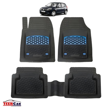 Covorașe Auto TeamCar® Tip Tăviță Compatibile Dacia Sandero I (2008–2012) - Blue