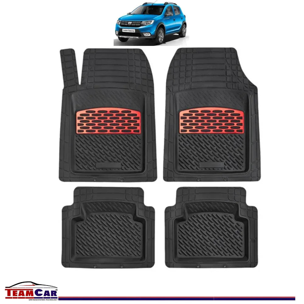 Covorase Auto TeamCar® Tavita Compatibile Dacia Sandero Stepway II (2012–2020) Red - 221.ro