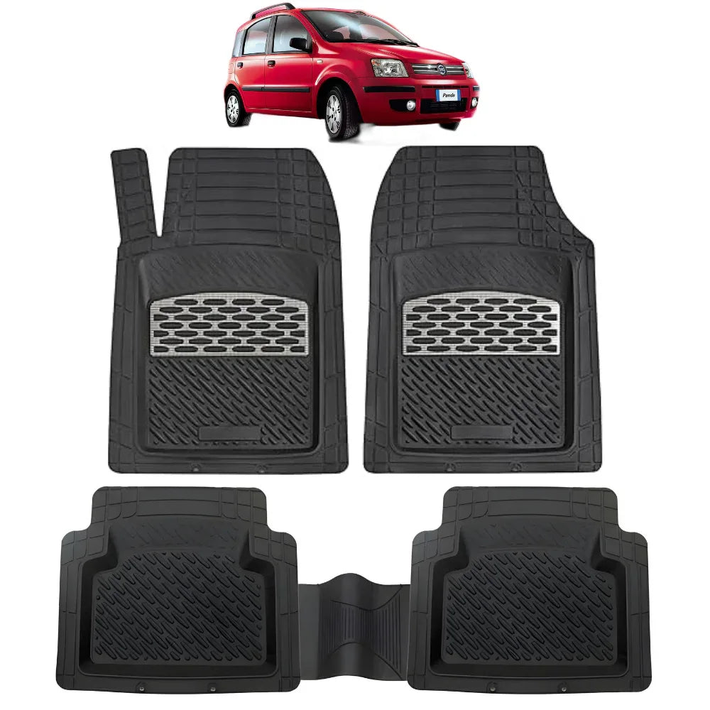 Covorase Fiat Panda II Tip Tavita Compatibile (2003–2012) Carbon - 221.ro