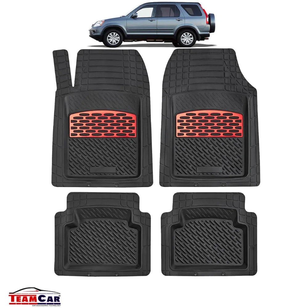 Covorase Auto TeamCar® Tip Tavita Compatibile Honda CR-V 2 (2001–2006) - Suv Red - 221.ro