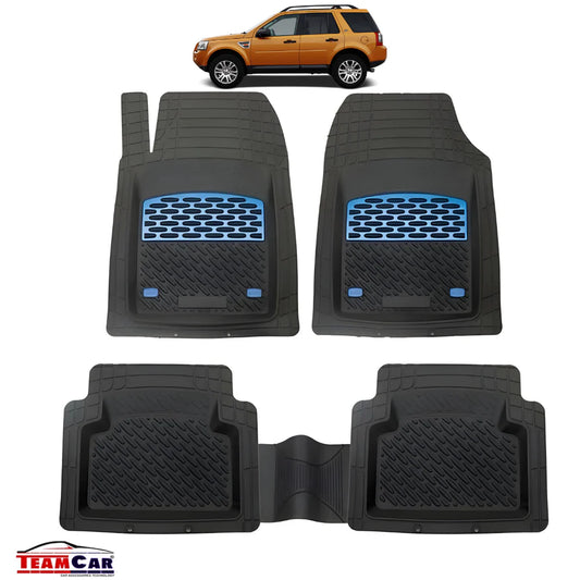 Covorașe Auto TeamCar® Tip Tăviță Compatibile Land Rover Freelander II (2006–2014) - Blue