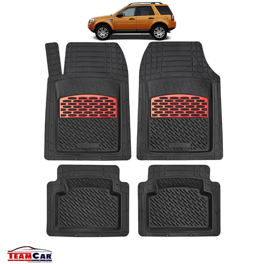 Covorașe Auto TeamCar® Tip Tăviță Compatibile Land Rover Freelander II (2006–2014) - Red - 221.ro