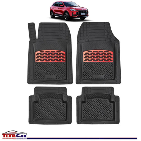 Covorase TeamCar® Tip Tavita Compatibile MG EHS Mk1 Plug-in Hybrid (2020–2025) -red - 221.ro