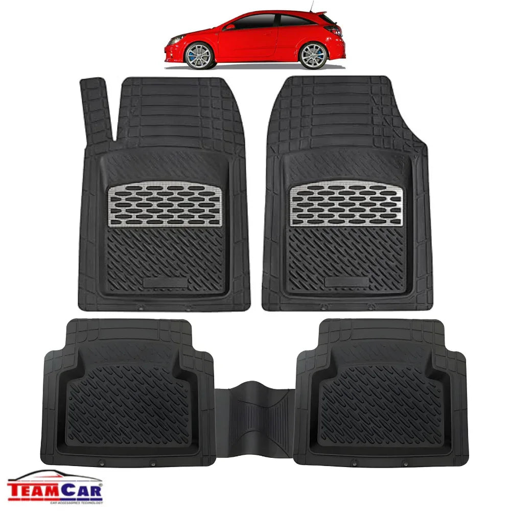 Covorase Opel Astra H Coupe TeamCar®Tip Tavita Compatibile (2004-2014) Silver - 221.ro