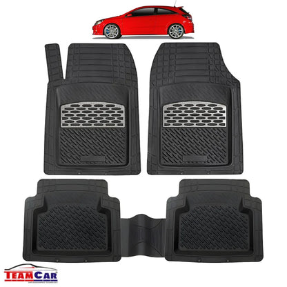 Covorase Opel Astra H Coupe TeamCar®Tip Tavita Compatibile (2004-2014) Silver - 221.ro