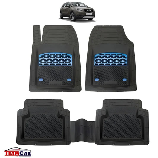 Covorase Auto TeamCar® Tip Tavita Compatibile Opel Crossland X (2017–2020) - Suv, Blue - 221.ro