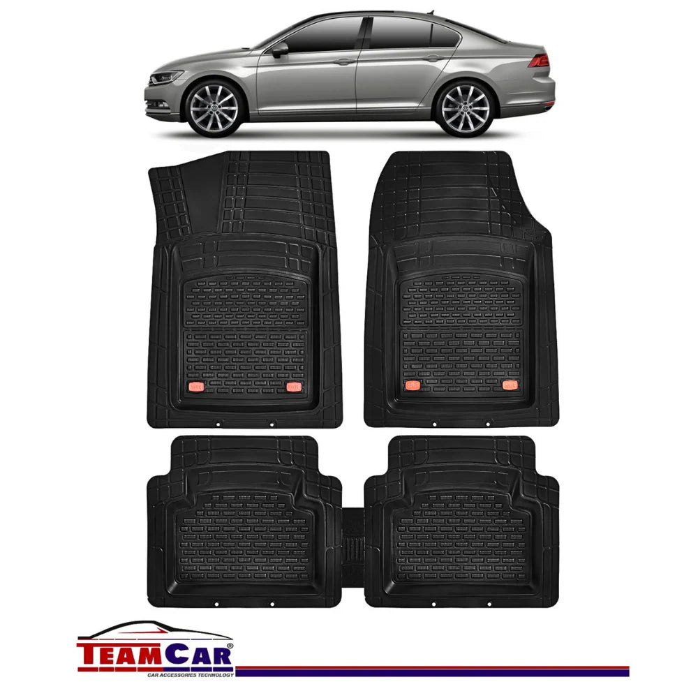 Covorașe Auto TeamCar® Tip Tăviță Compatibile Volkswagen Passat B8 (2014+) - Sedan