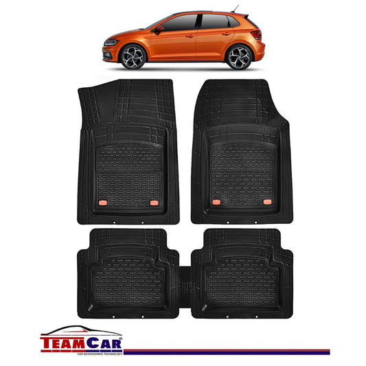 Covorașe Auto TeamCar® Tip Tăviță Compatibile Volkswagen Polo VI (2017+) - Hatchback