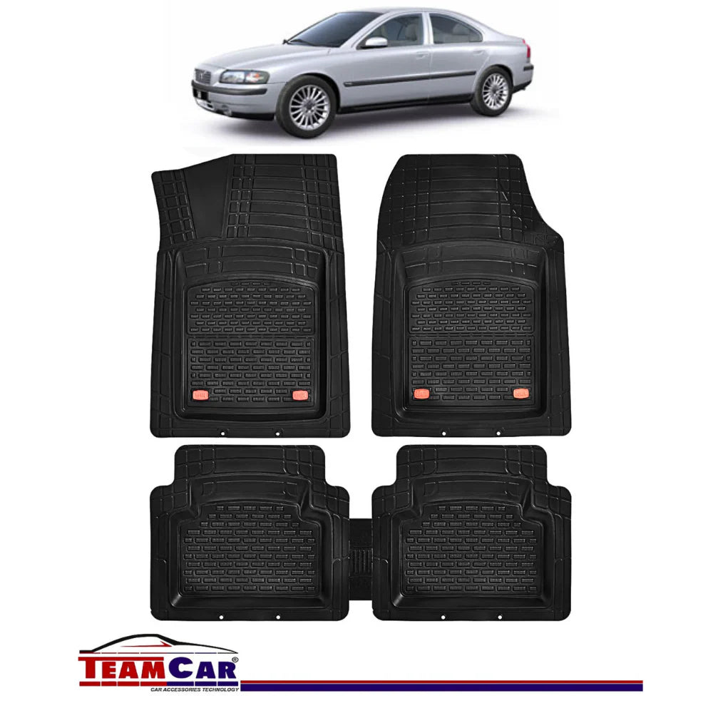 Covorașe Auto TeamCar® Tip Tăviță Compatibile Volvo S60 Mk1 (2000–2009) - Sedan