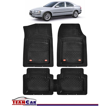 Covorașe Auto TeamCar® Tip Tăviță Compatibile Volvo S60 Mk1 (2000–2009) - Sedan